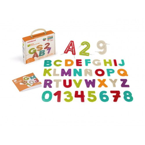 Miniland Eco Activity 123 ABC