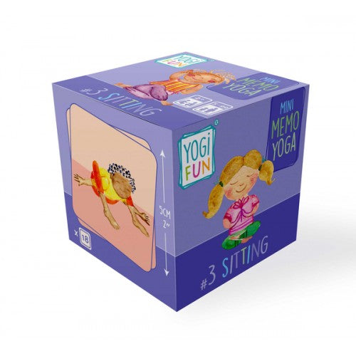 Yogi FUN Mini Memo Balancing, Sitting and Twisting Games