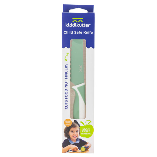 KiddiKutter Child Safe Knife Sea Green