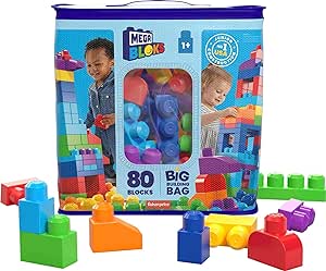 Mega Blok Big Blocks 80pcs Bag