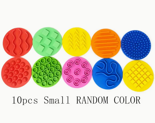 Silicone Sensory Stepping Stones - Small 10pcs set