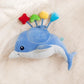 Blue Dolphin SnuggleBuddies Emotions Plush