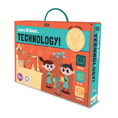 Sassi Learn all about Technology 3D Model & Book Set