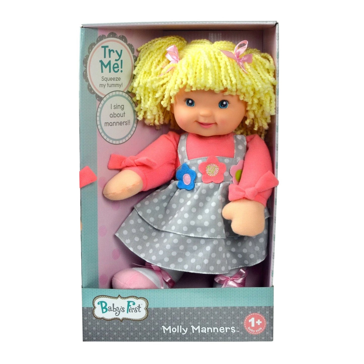 Babys First Molly Manners Interactive Doll