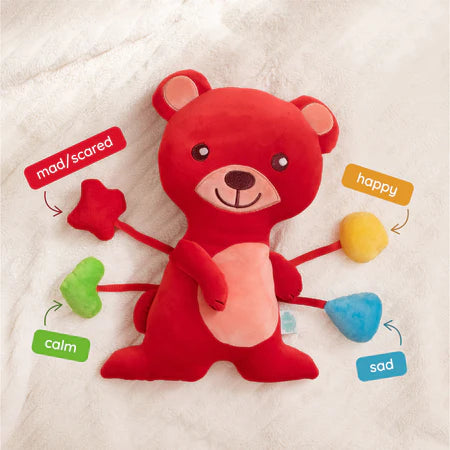 Red Bear SnuggleBuddies Emotions Plush