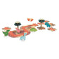 Sassi Savannah 40 pc Puzzle and Wooden Pieces and Book Set