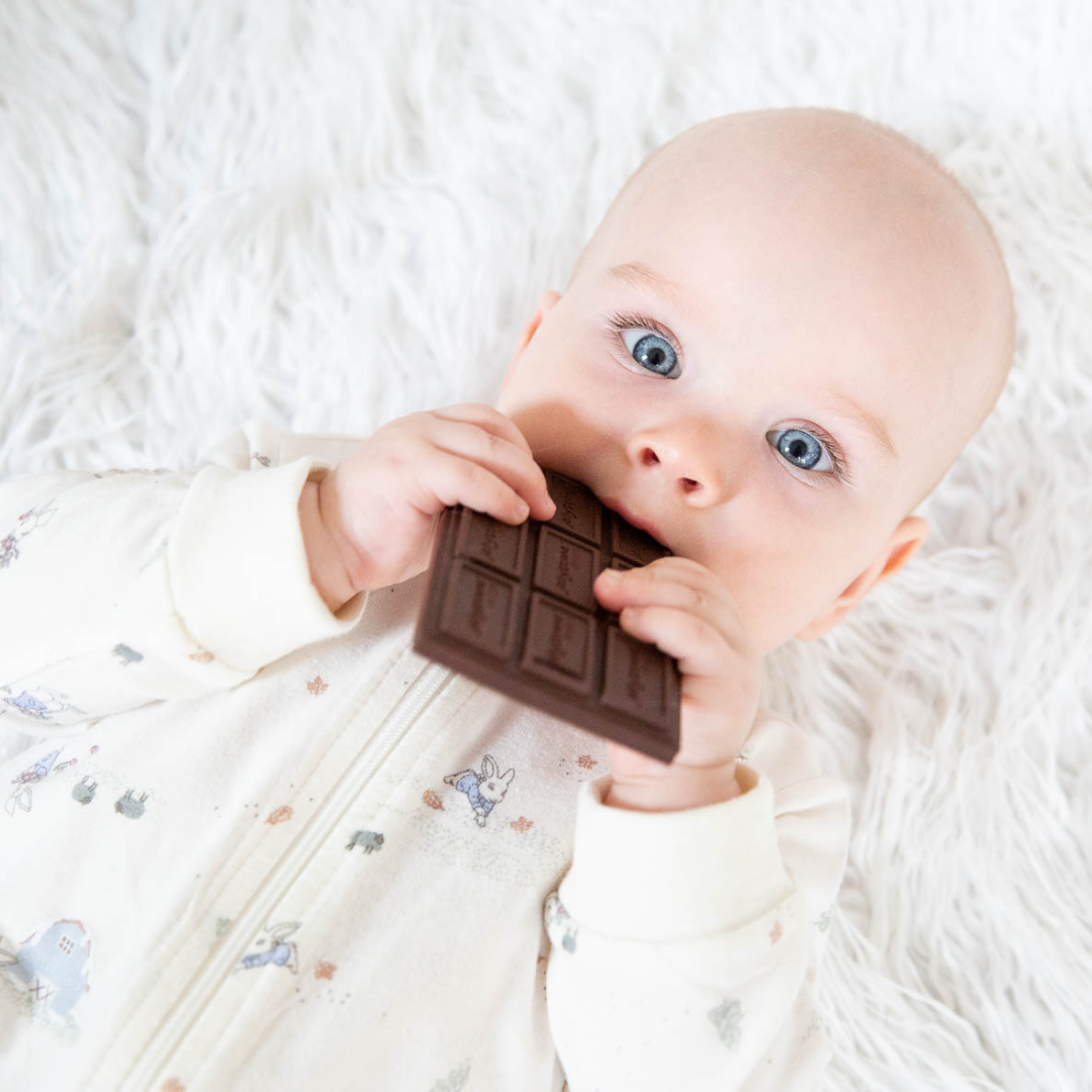 Jellystone Silicone Teether- Chocolate